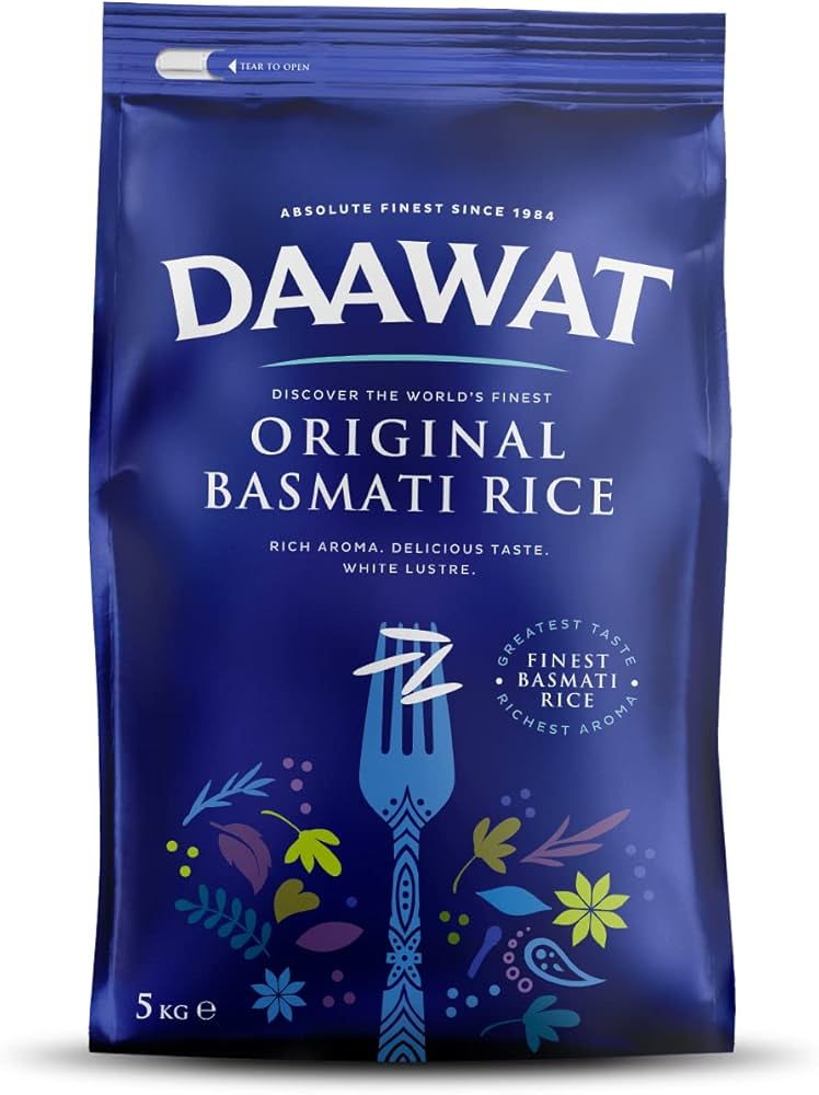 Daawat Original Blue Basmati Rice 5kg