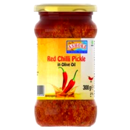 Ashoka Red Chilli Pickle In Olive Oil