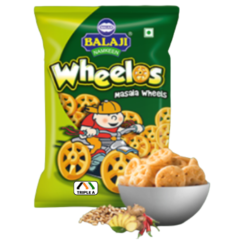 Balaji Wheelos Masala Wheels 55g