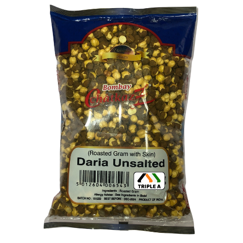 Bombay Chatkazz Roasted Gram Daria Unsalted 300g