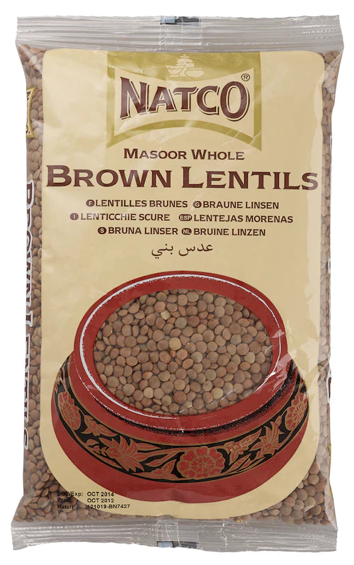 Natco Brown Lentils 2kg