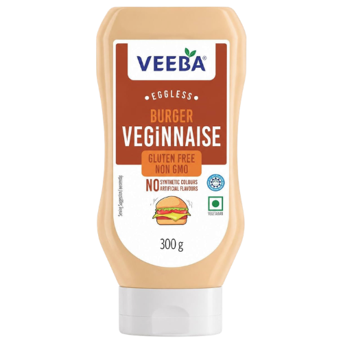 Veeba Eggless Burger Veginnaise Sauce 300gm