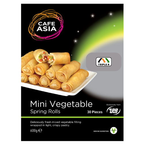 Cafe Asia mini Vegetable Spring Rolls