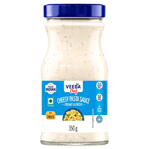 Veeba Cheesy Pasta Sauce Creamy Alfredo 350gm