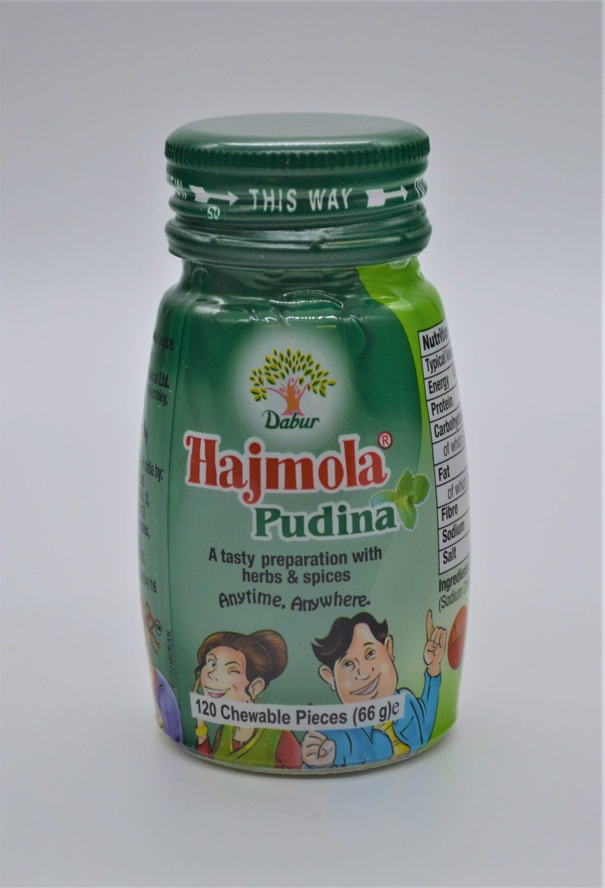 Dabur Hajmola Tablets Phudina 120's