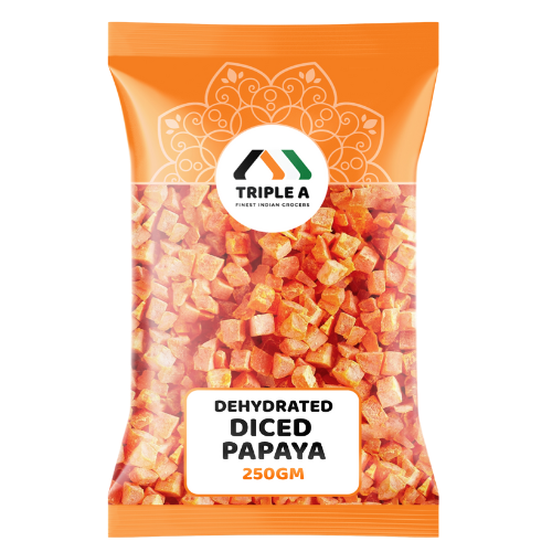 Triple A Dehydrated Diced Papaya
