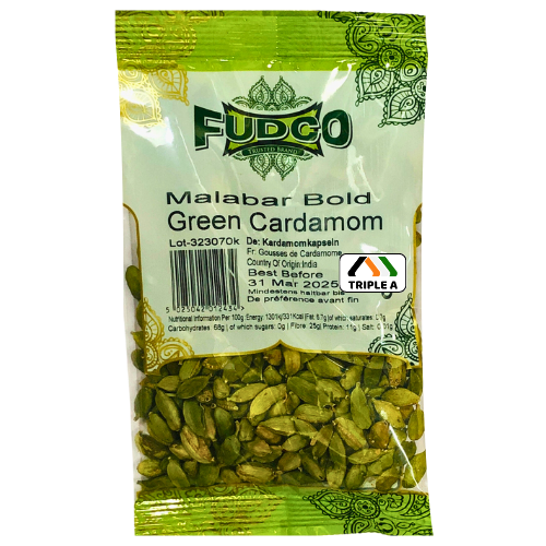 Fudco Malabar jumbo Bold Green Cardamom