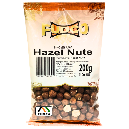 Fudco Raw Hazelnut 200g