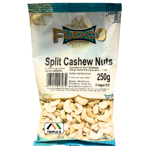 Fudco Split Cashew Nuts 250g