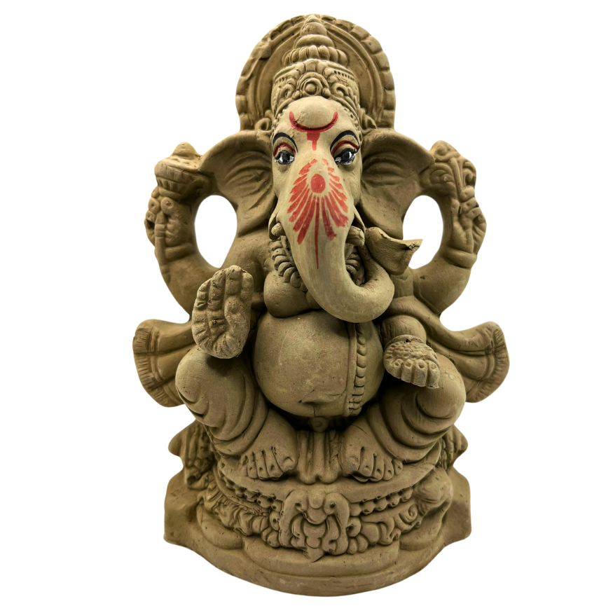 Eco friendly Ganesha Idol (8 Inch)