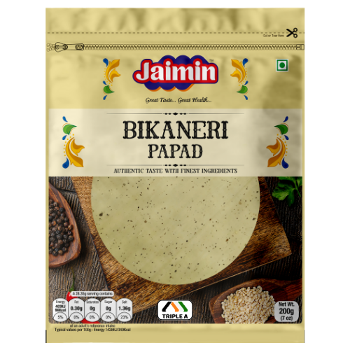 Jaimin Bikaneri Papad 200g