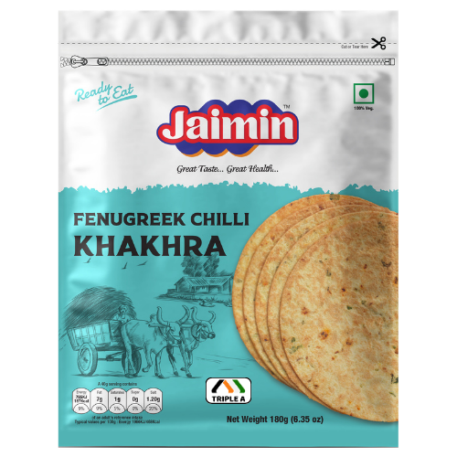 Jaimin Fenugreek Chilli Khakra 180g