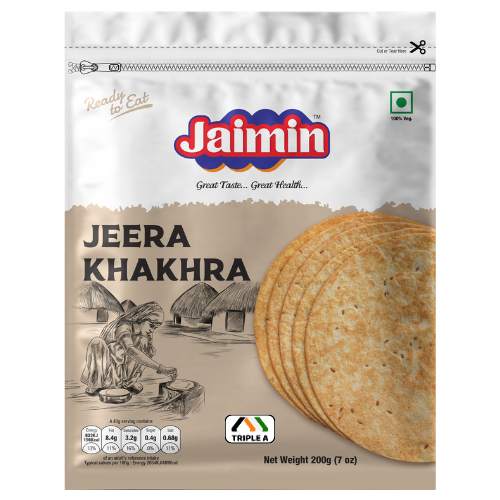 Jaimin Jeera Khakra 200g