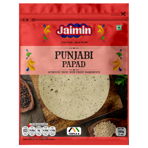 Jaimin Punjabi Papad 200g