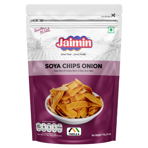 Jaimin Soya Chips Onion