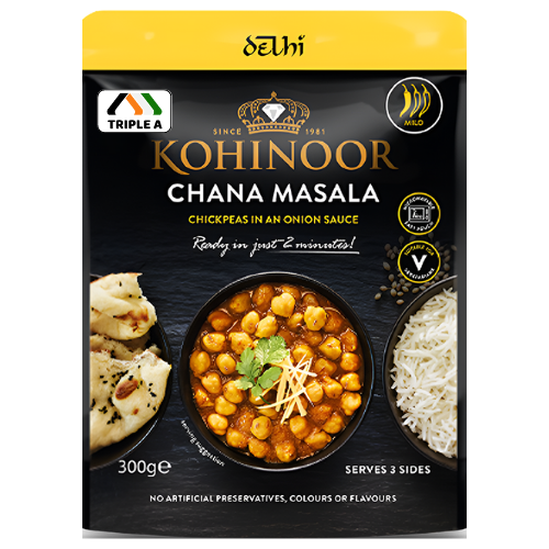 Kohinoor Chana Masala Readymeal