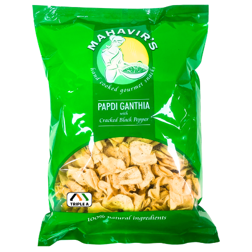 Mahavir's Papdi Ganthia with Cracked Black Pepper 350g