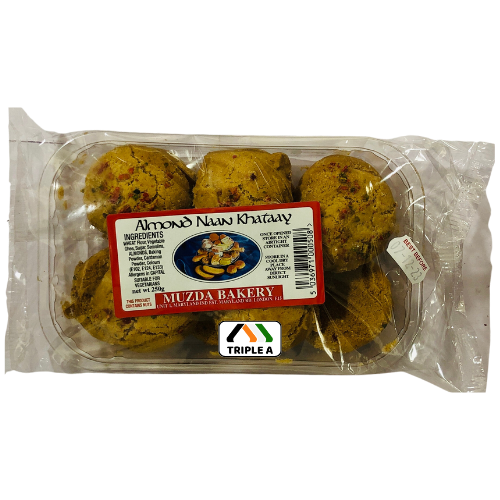 Muzda Almond Naan Khataay 250g