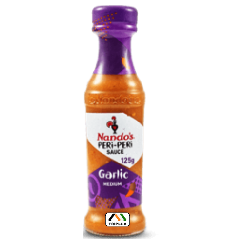 Nandos Peri Peri Sauce Garlic Medium 125g