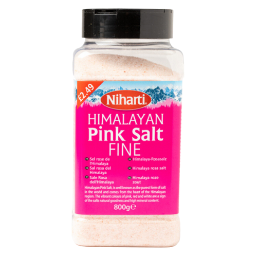 Niharti Himalayan Pink Salt Fine 800g