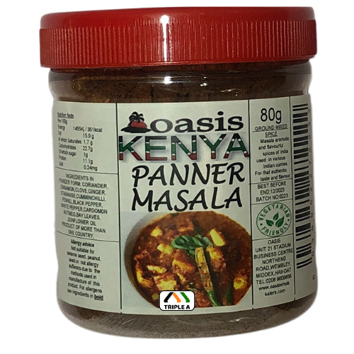 Oasis Kenya Paneer Masala 80g