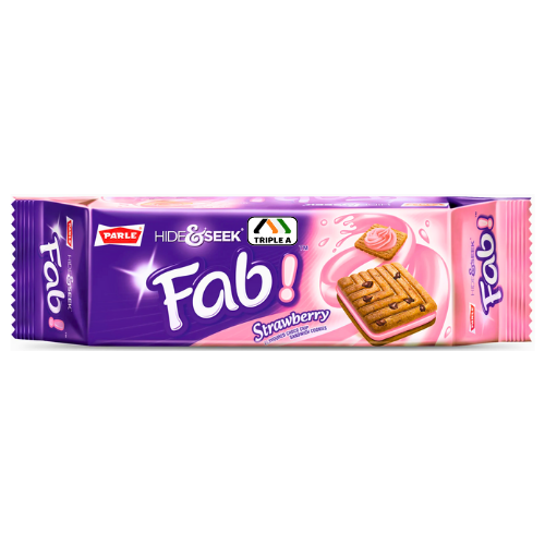 Parle Fab Strawberry 112g