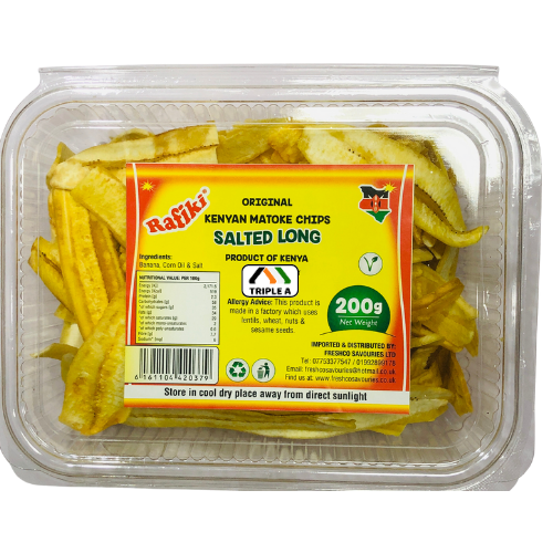 Rafiki Kenyan Matoke Chips Salted Long