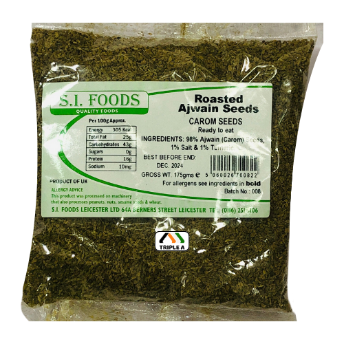 SI Foods Roasted Ajwain Seeds 175g