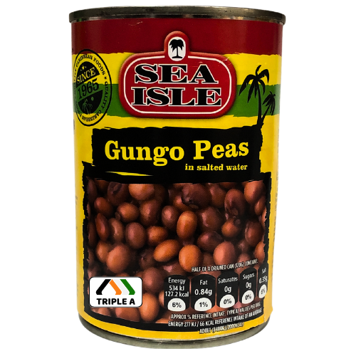 Sea Isle Gungo Peas in Salted Water 400g