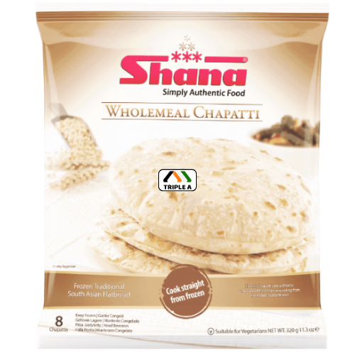 Shana Wholemeal Chapatti - 20Pcs