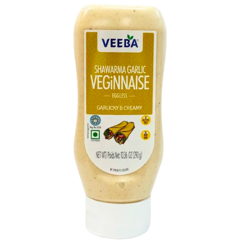 Veeba Eggless Shawarma Garlic Veginnaise Sauce 300gm