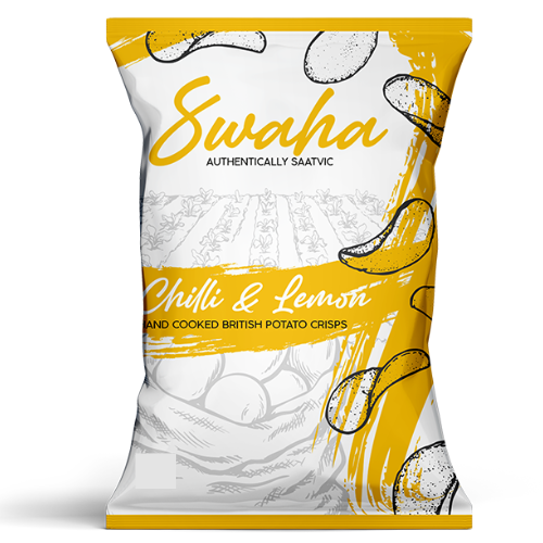 Swaha Chilli Lemon Potato Crisps