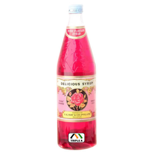 TG Kiat Rose Syrup 750g