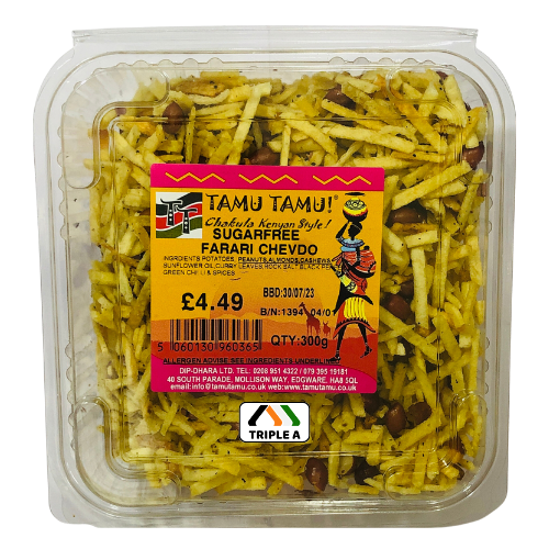 Tamu Tamu Farari Chevdo Sugarfree 300g