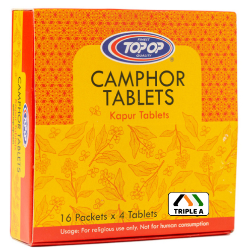 Top Op Camphor 16 Packs x 4 Tablets