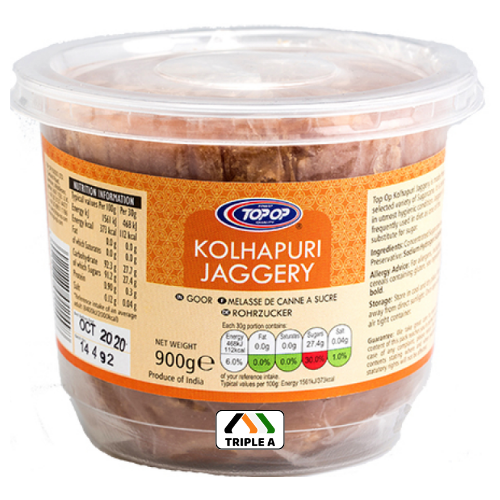 Top Op Kolhapuri Jaggery - 900g