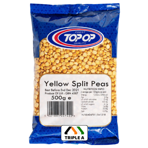 Top Op Yellow Split Peas