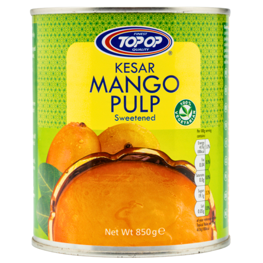 Topop Kesar Mango Pulp 850g