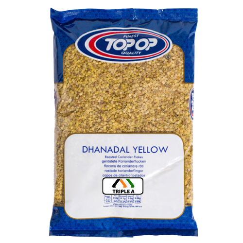 Topop Dhana Dal Yellow Roasted - 1Kg