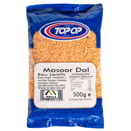 Topop Masoor Dall Red Lentils