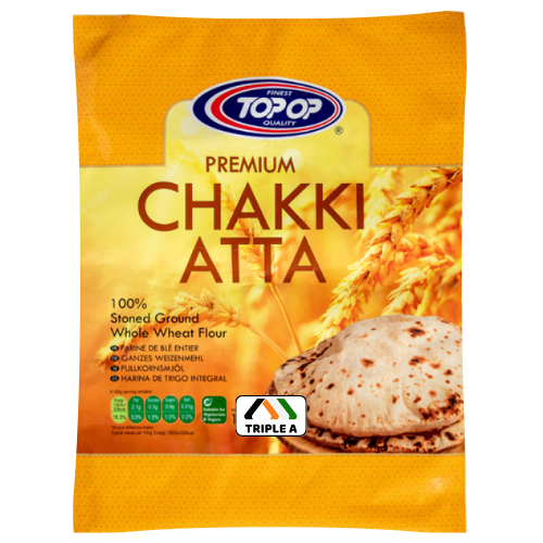 Topop Premium Chakki Atta - 5Kg