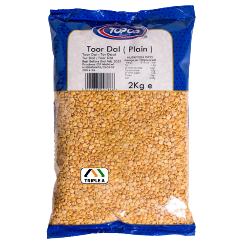 Topop Toor Dal Plain - 2Kg