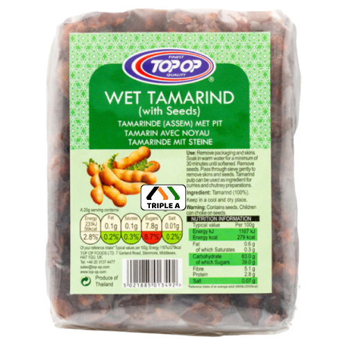 Topop Wet Tamarind with Seeds 400g