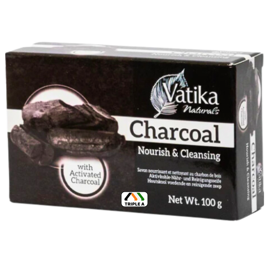 Vatika Naturals Charcoal Soap