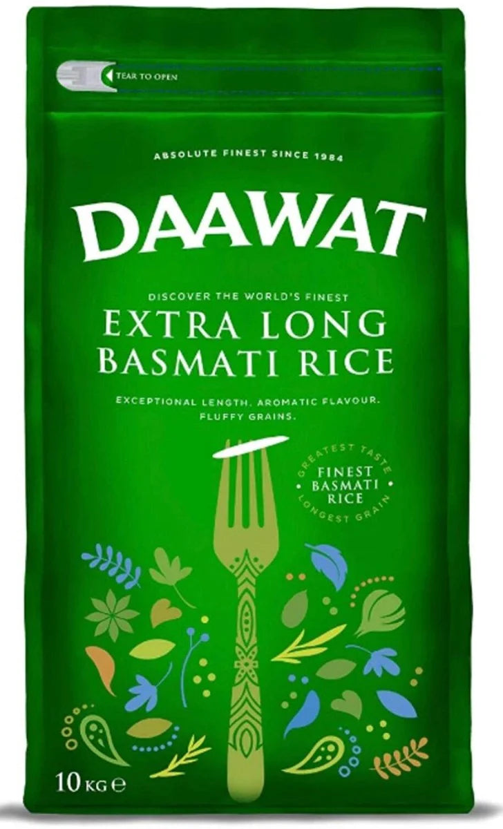 Daawat Extra Long Grain Rice 10kg