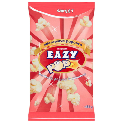 Eazy Pop Microwave Sweet Popcorn - 3 * 85g