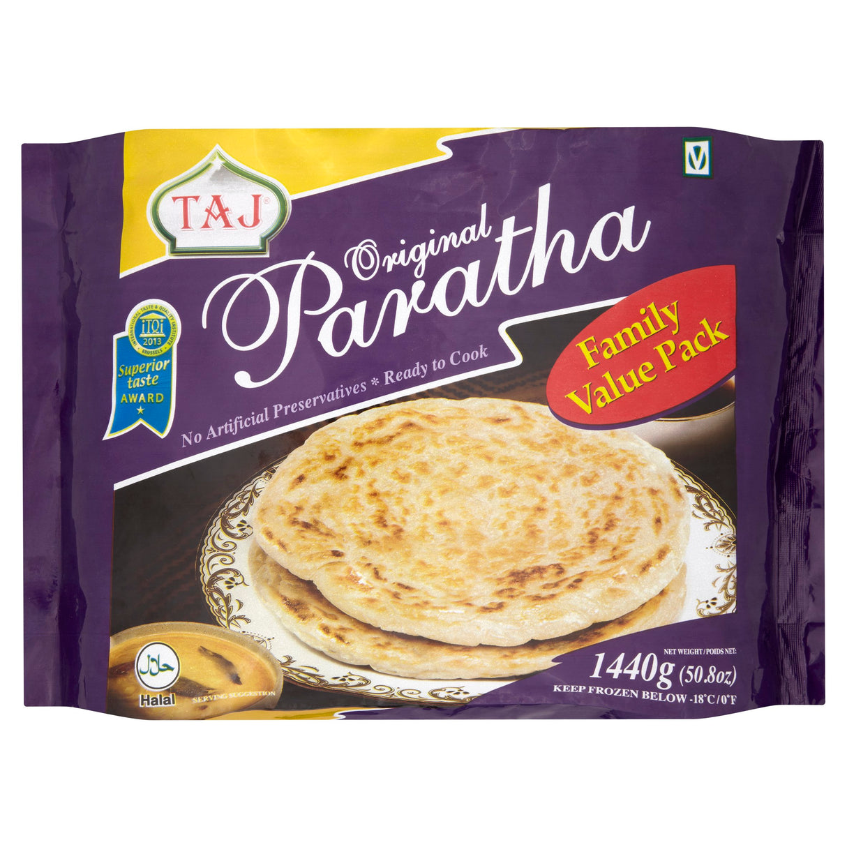 Taj Family Pack Parathas 18Pcs