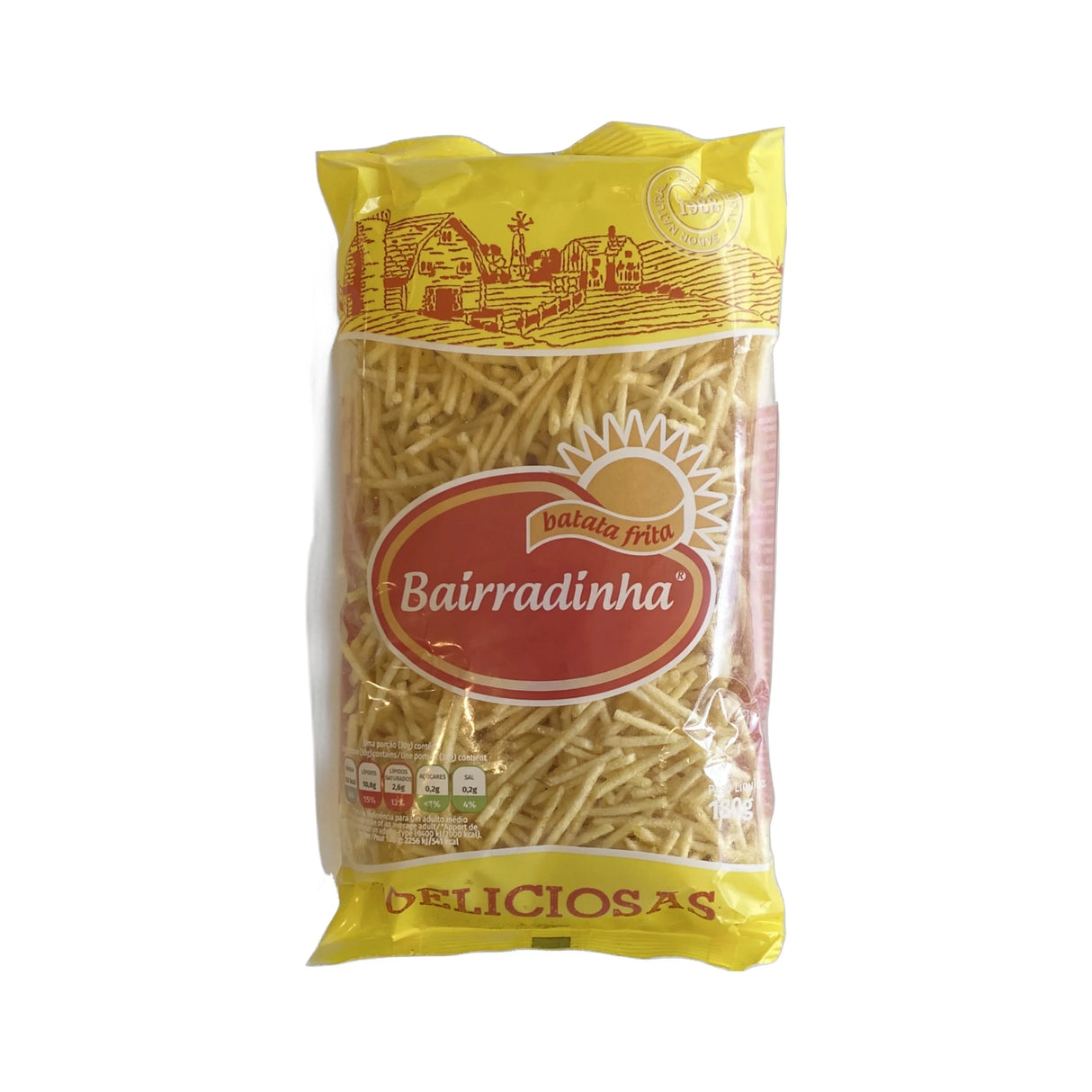 Batata Frita Potato Unsalted Sticks 500gm