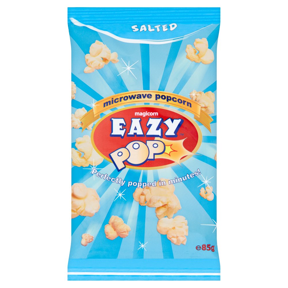 Eazy Pop Microwave Salted Popcorn - 3 * 85g