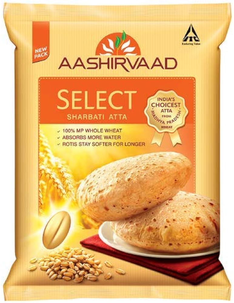 Aashirvaad Sharbati Select Atta 5kg